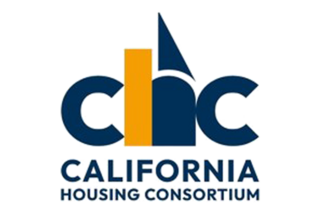 Logo featuring "CHC" in blue and orange with a stylized roof design, representing the California Housing Consortium.