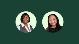 Photos of Laura Wilder and Colleen Mizuno