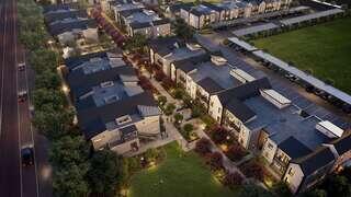 Artist rendering of Greenfield Commons in Greenfield, CA.