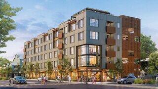 4300 San Pablo highlights a mixed-use affordable housing community by EAH Housing with a contemporary mid-rise design, street-facing retail, and a pedestrian-friendly corridor in Oakland and Emeryville.